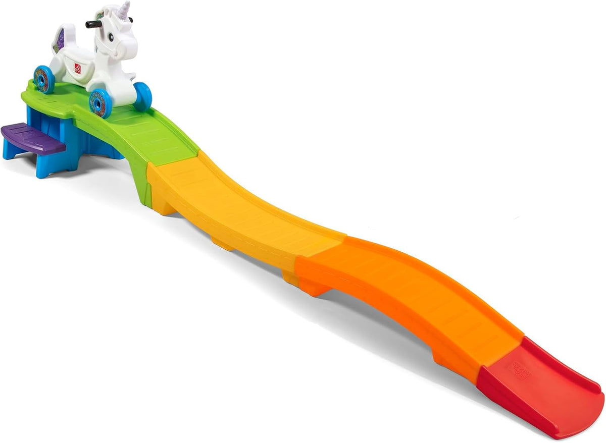 Step2 Dino Dash Up & Down Roller Coaster Kids Ride On Toy. Push Car. Indoor/Outdoor Playset. Made of Durable Plastic. Max Weight 50 lbs.. for Toddlers 2-5 Years Old