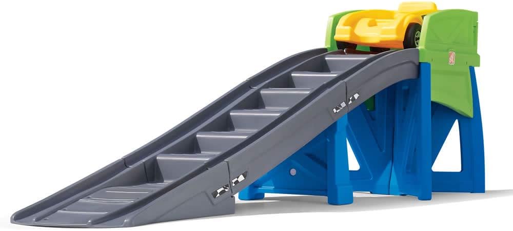 Step2 Extreme Coaster Kids Ride On Toy. Push Car. Indoor/Outdoor Roller Coaster & Playset. Made of Durable Plastic. Max Weight 80 lbs.. For Toddlers 3+ Years Old