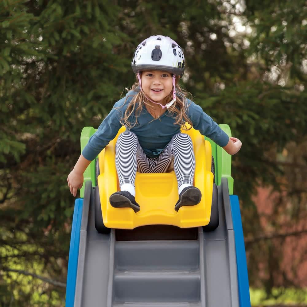 Step2 Extreme Coaster Kids Ride On Toy. Push Car. Indoor/Outdoor Roller Coaster & Playset. Made of Durable Plastic. Max Weight 80 lbs.. For Toddlers 3+ Years Old
