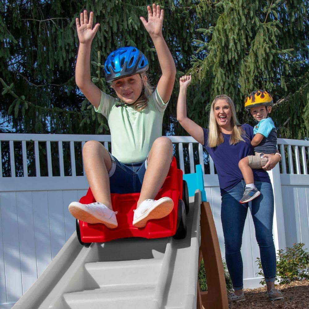Step2 Extreme Thrill Coaster Kids Ride On Toy. Push Car. Indoor/Outdoor Roller Coaster & Playset. Made of Durable Plastic. Max Weight 75 lbs.. for Toddlers 3+ Years Old
