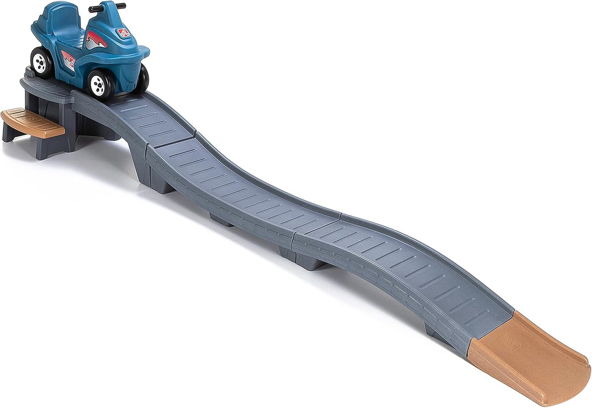 Step2 Up & Down Roller Coaster Kids Ride On Toy. Push Car. Indoor/Outdoor Playset. Made of Durable Plastic. Max Weight 50 lbs.. for Toddlers 2-5 Years Old. Multicolor